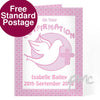 Personalised Confirmation Card-Pink