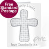 Personalised Grey Godparent Card
