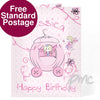 Personalised Pumpkin Princess Card