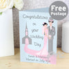 Personalised Fabulous Wedding Couple Card