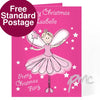 Personalised Christmas Fairy Card