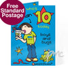 Personalised Bang on the Door Boys and Bugs Age Card