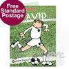 Personalised Bang On The Door Footballer Card