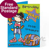Personalised Bang On The Door Little Treasure Card