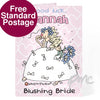 Personalised Bang On The Door Bride Card