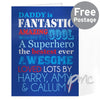 Personalised He Is...Card