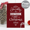 Personalised Merry Little Christmas Card