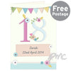 Personalised Birthday Craft Card