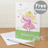 Personalised Garden Fairy Card