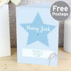Personalised Stitch & Dot Baby Boy Card