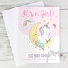 Personalised Baby Unicorn Card