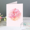 Personalised Be My Valentine Heart Card