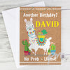 Personalised Llama Card
