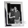 Happy Father's Day Stars 5x7 Photo Frame