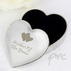 Mother Of Groom Heart Trinket Box