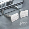 Father of Bride Cufflinks in Case