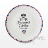 Diamond Jubilee Round Plate