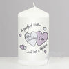 Perfect Love On Our Wedding Day Candle