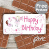 Fairy Birthday Milk Chocolate Bar