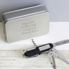 Personalised Pen Knife and Box Set