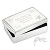Personalised Butterfly Rectangular Jewellery Box