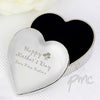 Personalised Happy Mothers Day Heart Trinket Box