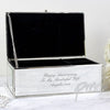 Personalised Any Message Mirrored Jewellery Box