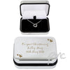 Personalised Butterfly Heart Necklace and Box