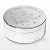 Personalised Fairy My First Tooth Trinket Box