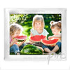 Personalised Landscape Silver Photo Frame 10x8