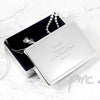 Personalised Any Message Rectangular Jewellery Box