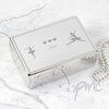 Personalised Ballerina Rectangular Jewellery Box