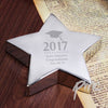 Personalised Mortar Board Star Paperweight