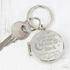 Personalised To the Moon and Back...Photo Keyring