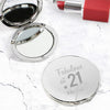 Personalised Big Age Compact Mirror