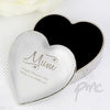 Personalised Mum Swirls & Hearts Trinket Box