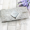 Personalised Classic Antique Silver Plated Jewellery Box