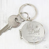 Personalised No.1 Dad Photo Keyring