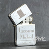 Personalised Decorative Wedding Groom Lighter