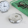 Personalised Compass Round Travel Clock