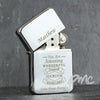Personalised Vintage Typography Lighter