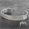 Personalised Stainless Steel Bangle