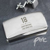 Personalised Big Age Cufflink Box