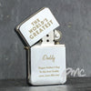 Personalised 'The World's Greatest' Silver Lighter