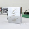 Personalised No.1 Photo Frame Travel Clock