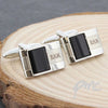 Personalised Onyx Cufflinks