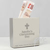 Personalised Cross Square Money Box