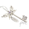 Personalised Lilac Butterfly 18th Birthday Key