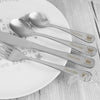 Personalised 4 Piece Princess Crown Cutlery Set