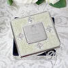 Personalised Decorative Wedding Bride Square Diamante Trinket Box